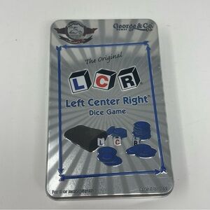 Left Center Right Dice Game 25th Anniversary Collector's Tin George & Co Sealed